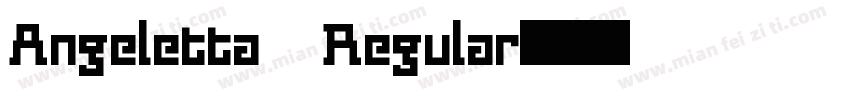 Angeletta Regular字体转换